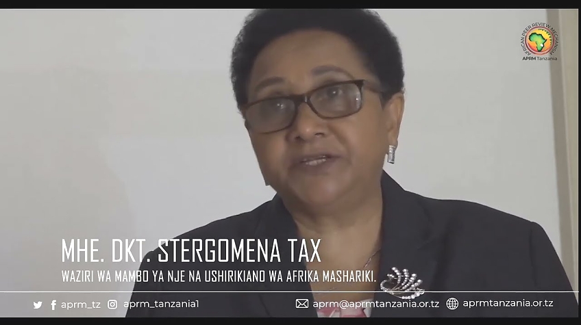 SERIKALI YA JAMHURI YA MUUNGANO WA TANZANIA YAAHIDI KUSIMAMA NA APRM